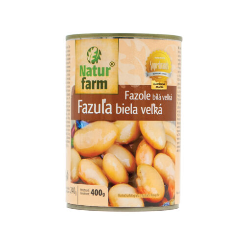 FAZUĽA BIELA VEĽKÁ - 400 g