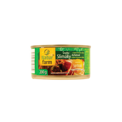 ACHÁTOVÉ SLIMÁKY V SLANOM KORENENOM NÁLEVE - 200 g