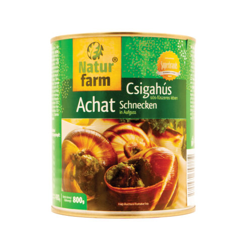 ACHÁTOVÉ SLIMÁKY V SLANOM KORENENOM NÁLEVE - 800 g