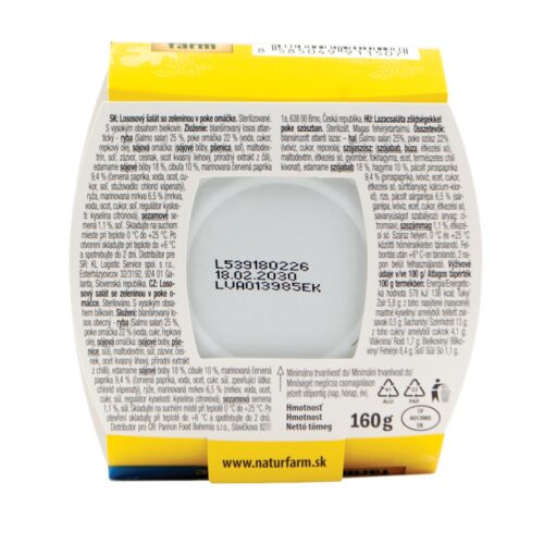 Lososový šalát Poke - 160 g