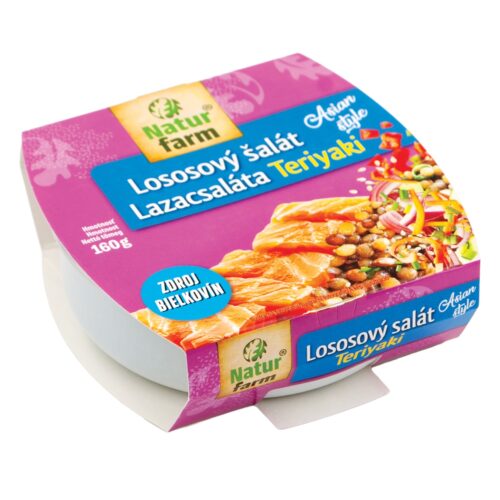 Lososový šalát Teriyaki - 160 g