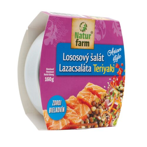Lososový šalát Teriyaki - 160 g