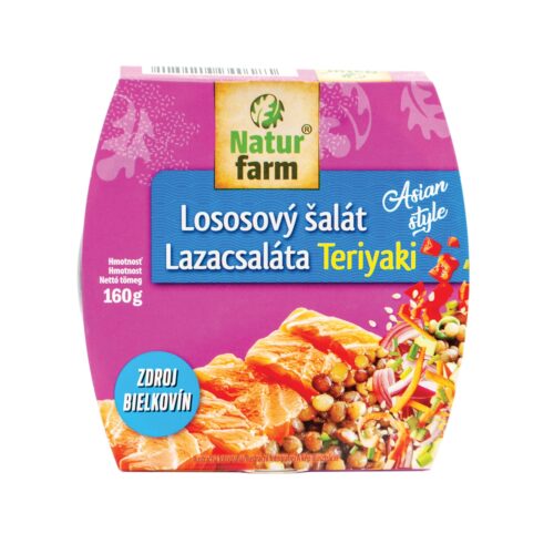 Lososový šalát Teriyaki - 160 g