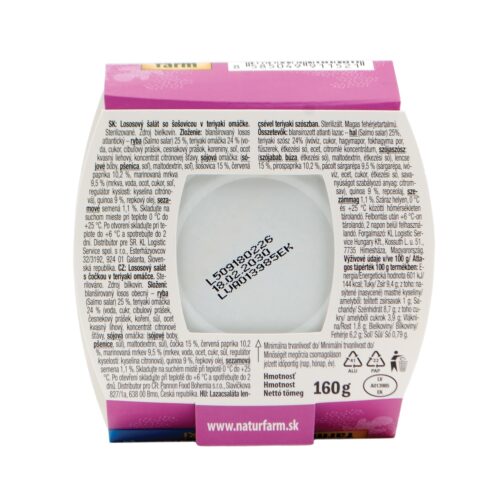 Lososový šalát Teriyaki - 160 g